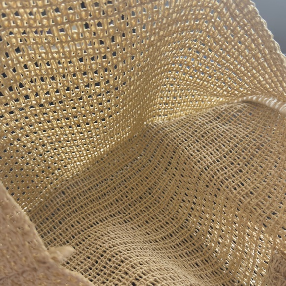 Bag burberrry tote weekender new straw - Picture 4 of 8